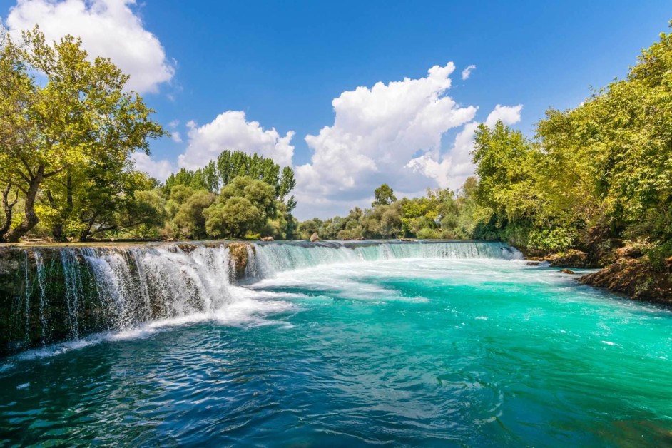 Manavgat-Wasserfall in der Türkei