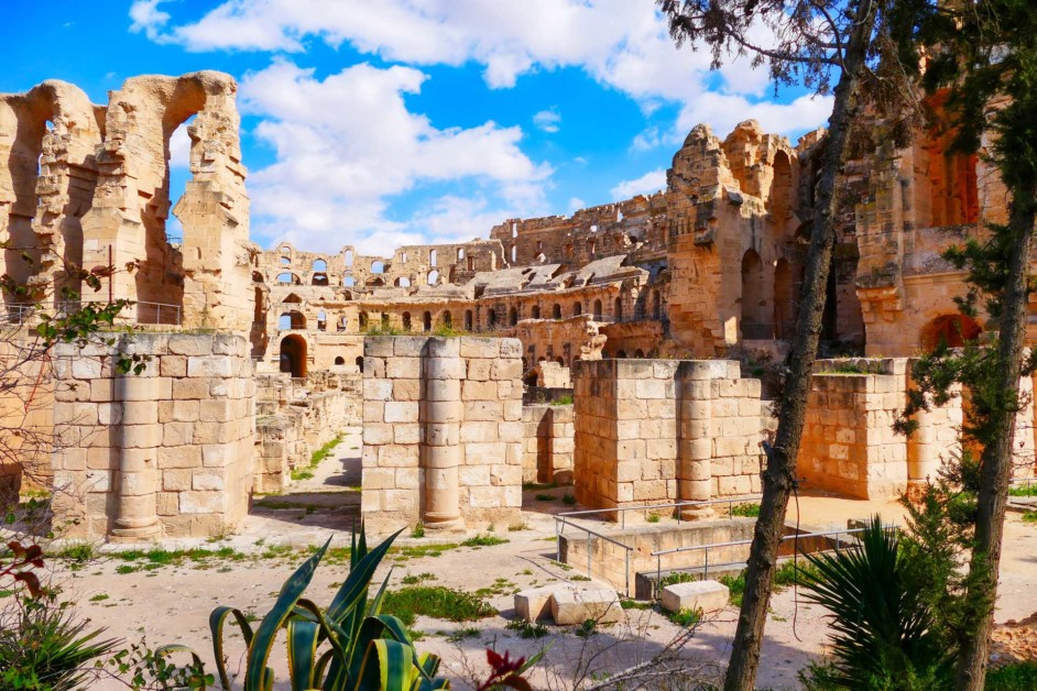 Amphitheater in Tunesien